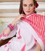 Women Ethnic Motifs Printed Regular Pure Cotton Kurta with Trousers & With Dupatta