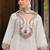 Women Floral Embroidered Regular Thread Work Kurta with Trousers & With Dupatta