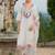 Women Floral Embroidered Regular Thread Work Kurta with Trousers & With Dupatta