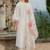 Women Floral Embroidered Regular Thread Work Kurta with Trousers & With Dupatta