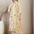 Women Ethnic Motifs Embroidered Regular Thread Work Pure Cotton Kurta with Trousers