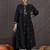 Women Ethnic Motifs Embroidered Panelled Thread Work Kurta with Trousers