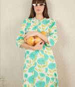 Women Floral Printed Regular Kurta with Trousers