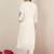 Women Floral Embroidered Regular Thread Work Kurta with Trousers