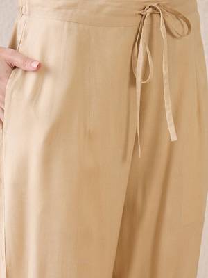 Women Ethnic Motifs Embroidered Regular Thread Work Kurta with Trousers & With Dupatta 2