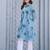 Women Printed Regular Pure Cotton Kurta with Trousers