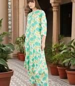 Women Floral Printed Regular Kurta with Palazzos