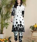 Women Printed Regular Pure Cotton Kurta with Trousers