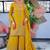 Women Ethnic Motifs Embroidered Regular Thread Work Kurta with Palazzos & With Dupatta