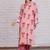 Women Floral Printed Regular Pure Cotton Kurta with Palazzos