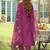 Women Floral Embroidered Regular Thread Work Kurta with Trousers & With Dupatta