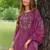 Women Floral Embroidered Regular Thread Work Kurta with Trousers & With Dupatta