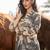Women Printed Regular Linen Kurta with Trousers