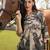 Women Printed Regular Linen Kurta with Trousers