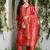 Women Ethnic Motifs Printed Regular Thread Work Kurta with Trousers & With Dupatta
