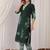 Women Floral Printed Regular Pure Cotton Kurta with Trousers