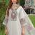 Women Floral Embroidered Regular Thread Work Liva Kurta with Trousers & With Dupatta
