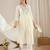 Women Floral Embroidered Empire Thread Work Pure Cotton Kurta with Trousers & With Dupatta