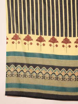 Women Ethnic Motifs Printed Regular Pure Cotton Kurta with Trousers & With Dupatta 2