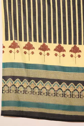 Women Ethnic Motifs Printed Regular Pure Cotton Kurta with Trousers & With Dupatta