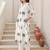 Women Ethnic Motifs Printed Regular Thread Work Pure Cotton Kurta with Trousers