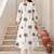 Women Ethnic Motifs Printed Regular Thread Work Pure Cotton Kurta with Trousers