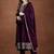 Women Ethnic Motifs Embroidered Panelled Thread Work Kurta with Trousers & With Dupatta
