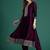 Women Ethnic Motifs Embroidered Panelled Thread Work Kurta with Trousers & With Dupatta