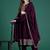 Women Ethnic Motifs Embroidered Panelled Thread Work Kurta with Trousers & With Dupatta