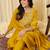 Women Ethnic Motifs Embroidered Tiered Thread Work Kurta with Trousers & With Dupatta