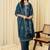 Women Floral Embroidered Regular Thread Work Kurta with Trousers & With Dupatta