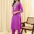 Women Ethnic Motifs Embroidered Regular Thread Work Kurta with Trousers