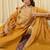 Women Ethnic Motifs Embroidered Regular Thread Work Pure Cotton Kurta with Trousers & With Dupatta