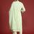 Women Floral Embroidered Panelled Thread Work Pure Cotton Kurta with Trousers & With Dupatta