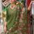 Women Floral Embroidered Regular Thread Work Liva Kurta with Trousers & With Dupatta