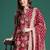 Women Floral Printed Angrakha Pure Cotton Kurta with Trousers & With Dupatta