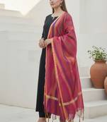 Women Regular Kurta with Trousers & With Dupatta