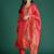 Women Ethnic Motifs Printed Regular Thread Work Kurta with Trousers & With Dupatta