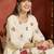 Floral Printed Regular Pure Cotton A-Line Kurta With Trousers