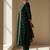 Ethnic Motifs Embroidered Round Neck Thread Work Kurta With Trousers & Dupatta