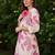 Floral Printed V-Neck Pure Cotton A-Line Kurta With Trousers