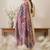 Ethnic Motifs Embroidered Regular Thread Work Kurta With Trouser & Dupatta