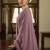 Floral Embroidered Thread Work Straight Kurta With Trouser & Dupatta