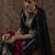 Ethnic Motifs Embroidered Mandarin Collar Straight Kurta & Trousers With Dupatta