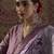 Floral Embroidered Regular Thread Work Straight Kurta With Trousers & Dupatta
