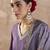 Regular Thread Work V Neck Kurta With Trousers & Dupatta