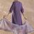 Regular Thread Work V Neck Kurta With Trousers & Dupatta