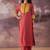 Self Design Round Neck Straight Kurta With Trouser