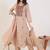 Ethnic Motifs Embroidered Thread Work Kurta With Trousers & Dupatta