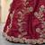 maroon silk blend embroidered traditional lehenga choli